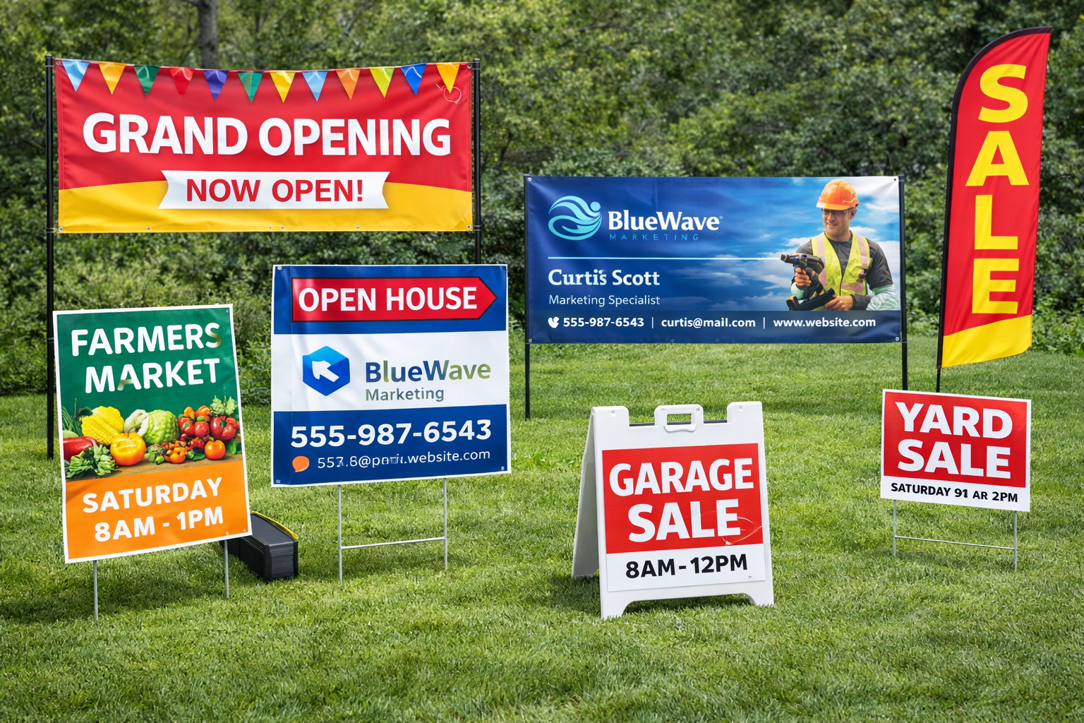 Banners and signs printing