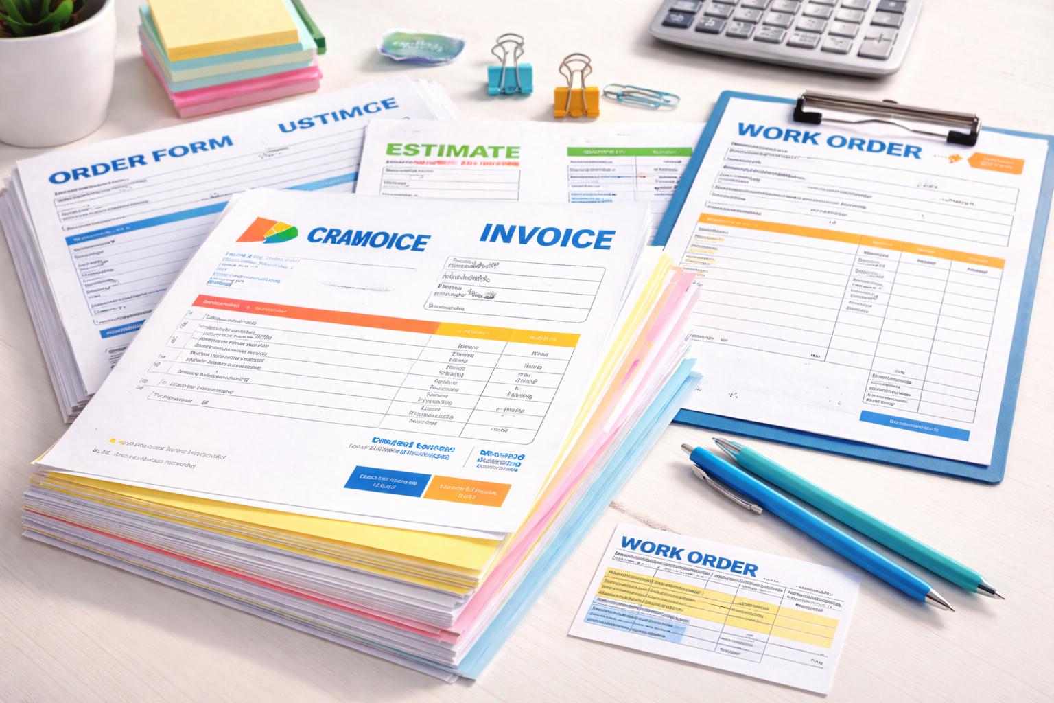 Business forms printing